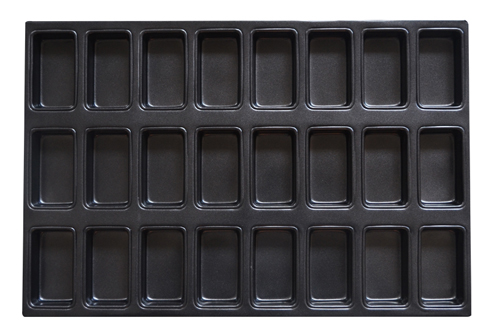 24連長(zhǎng)方粑粑糕烤盤(pán)模具