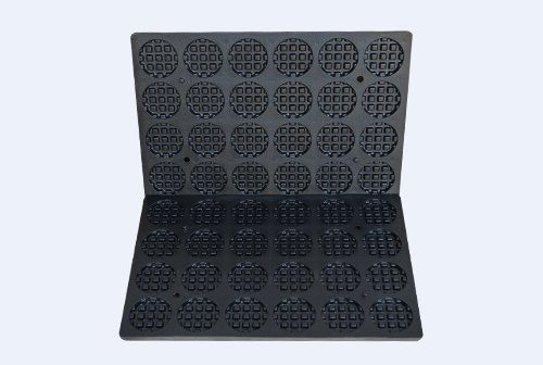 雙面不沾24連圓華夫純鋁合金烤盤(pán)